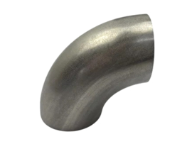 Bocht Inlaat Spruitstuk 30mm 90° Graden RVS Puch Maxi