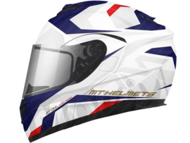 Helm Systeem MT Atom Skill SV Glans Wit