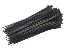 Kabelbinder Satz 20cm Schwarz 100 Stück