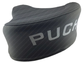 Puch saddle thick version raised edge Black