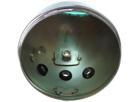 Eierlampe Scheinwerfer Gehause Chrom (Mittige Befestigung)