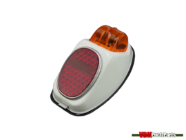 Taillight Hella big white universal Puch/Kreidler/Zundapp