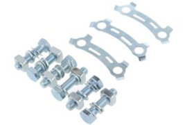 Bolt set with Retaining Plates Rear Sprocket Puch Maxi