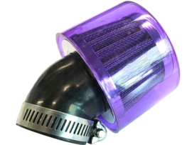 Powerfilter 45 Grad 28mm - 35mm Chrom - Transparent Violett Universal