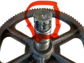 Main gear 106 Teeth Puch e50