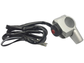 Motor stop knop / Spiegelmontage CNC Aluminium