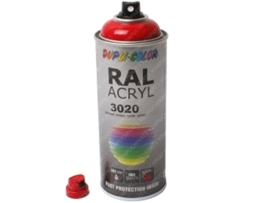 Spray Paint Dupli Color Traffic Red RAL 3020 400ML