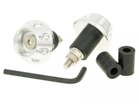 Stuurbalansgewicht set Flat Zilver 13.5mm - 17.5mm Universeel
