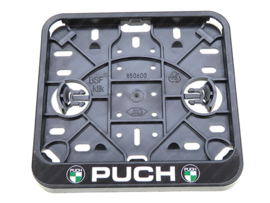 Sticker Kentekenplaathouder Groen Liggend Puch