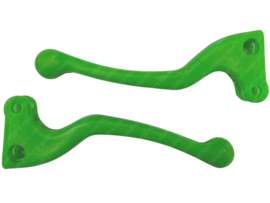 Brake lever set Left & Right Green Fast Arrow 2-Pieces Puch Maxi