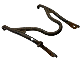 Middenbok Standaard Zwart Puch MV / MS / VS / Etc