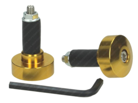 Stuurbalansgewicht set Kort Goud 13.5mm - 17.5mm Universeel