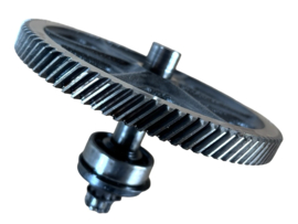 Secundair Tandwiel + Koppelingshuis set 96 / 19 Tands Puch e50