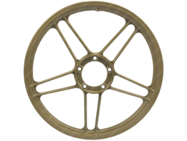 5 Star Alloy Cast Wheel 16 Inch Powdercoated Gold 16 x 1.35 Puch Maxi