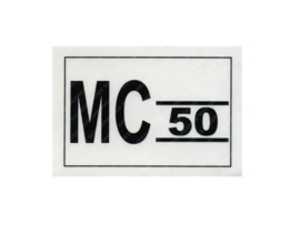 Aufkleber Werkzeugkasten Puch MC50ll