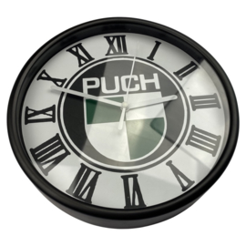 Uhr Rund 195mm Puch Logo!