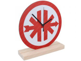 Clock 200mm Standig Wood Kreidler