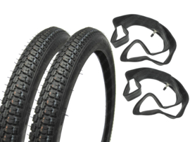 19 inch 2.00 Anlas NR-7 banden set Puch MV/VS/Co