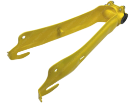 Swingarm Yellow Powdercoated complete Original! Puch Maxi S