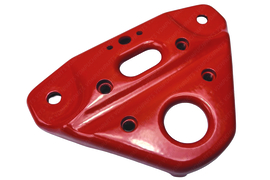 Gabelbrücke Gabel Pulverbeschichtet Rot (RAL 3020) Original! Puch Maxi S