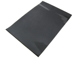 Carbon look sticker vel (25x35cm)