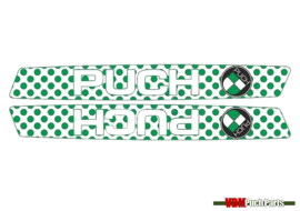 Tank transfer sticker set Puch Green dots Puch Maxi S/N