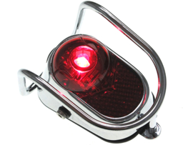 Taillight LED classic chrome universal