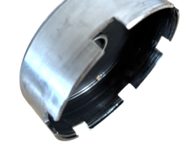 Secundair Tandwiel + Koppelingshuis set 96 / 19 Tands Puch e50