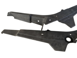 Side cover set black Original! Puch Z-One / Manet / Korado