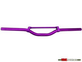 Handlebar aluminium 22mm purple