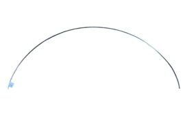 Borgveer Naaf Spaakvelg Tomos 2L / 3L / Puch MV / MS / VS / Etc