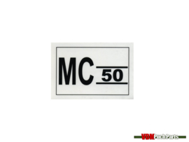 Aufkleber Werkzeugkasten Puch MC50ll