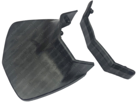 Mudflap / bumb rubber set mudguard front side Angular Black Puch Maxi S / N / P / K