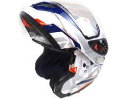 Helm Systeem MT Atom Skill SV Glans Wit