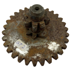 Gear clutch cover kickstart large Puch e50