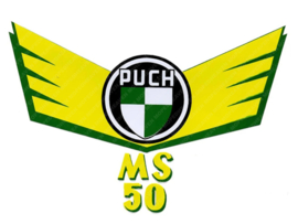 Aufkleber Schützblech Puch MS50