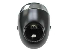 Egg-Headlight black large 130mm (Side mounting)