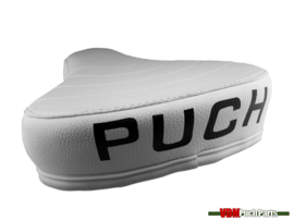 Puch saddle thin version white (Puch print)