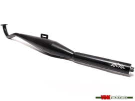 Exhaust MLM stock black angled port Puch Magnum