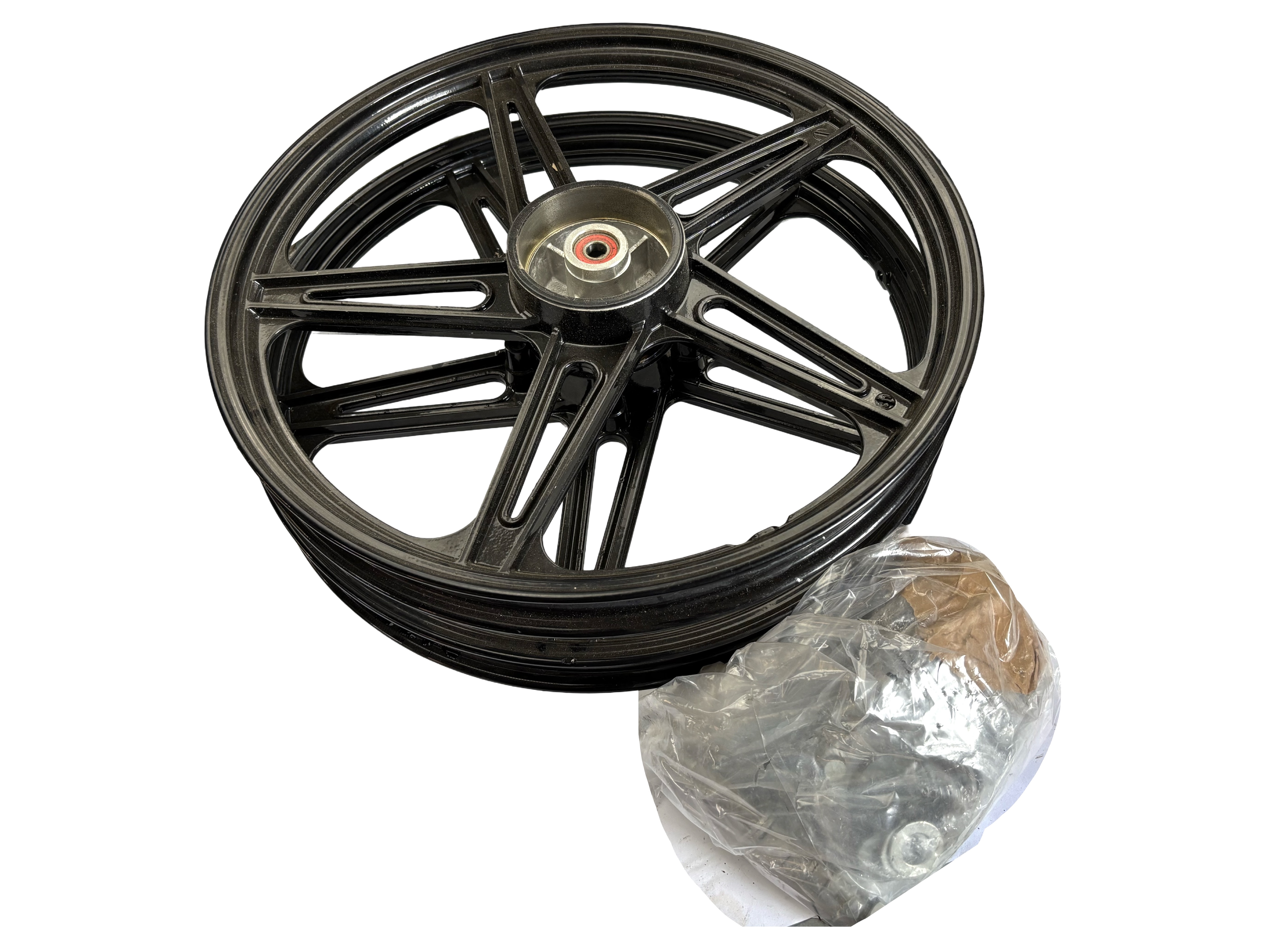 Wheel set 17 Inch x 1.60 Black Model as Bernardi / Mozzi Puch Maxi