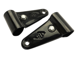 EBR Koplampoor set Zwart Gepoedercoat 28-30mm