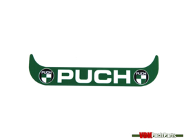 License plate holder sticker (Green vertical NL)