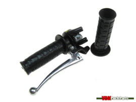 Shift lever left black Lusito 3-speed