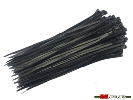 Kabelbinders 29cm zwart 100 stuks