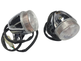 Knipperlicht set Retro Chroom Universeel