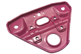 Gabelbrücke Gabel Pulverbeschichtet Rosa (RAL 4010) Original! Puch Maxi S