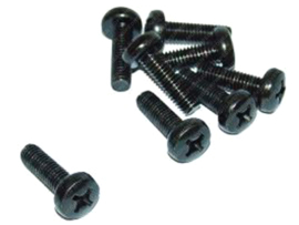 Cylinder Bolt Crosshead Black M5 x 16mm DIN 7985H