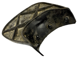 Spatlap Voorspatbord Rond Zwart Origineel! Puch Maxi S