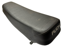 Buddyseat Zadel Zwart met Opdruk Puch Maxi