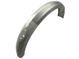 Mudguard Rear side 17 Inch Angular Grey - White Original! Puch Maxi N / P / K